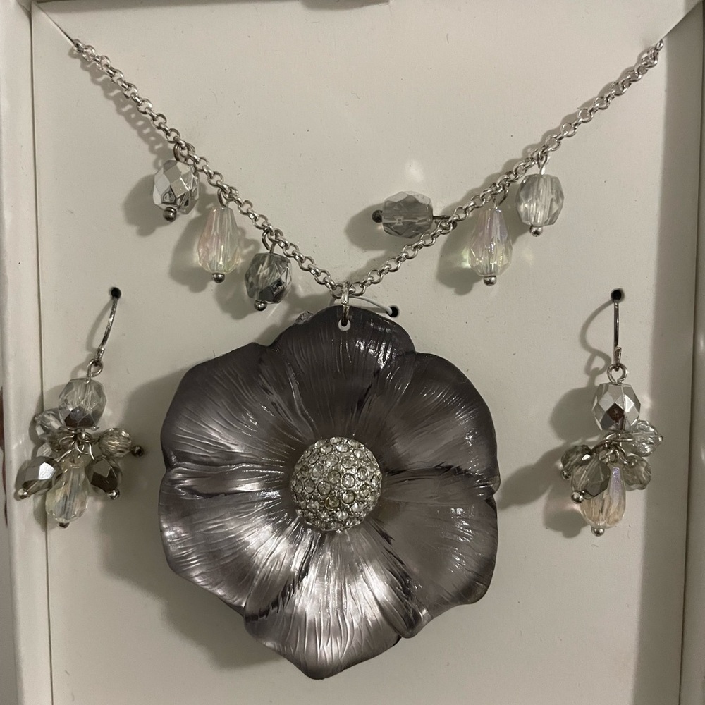 Jewelry set: Necklace and Earrings